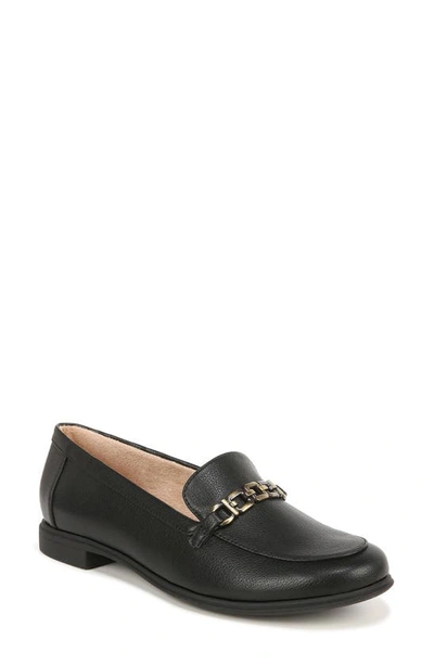Soul Naturalizer Lydia Chain Loafer In Black Faux Leather