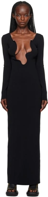 Christopher Esber Salacia Wire Maxi Dress In Black