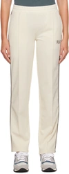 Sporty And Rich Ssense Exclusive Off-white Track Pants In Off White