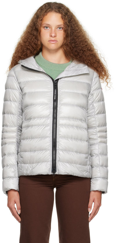 Canada Goose Silver Cypress Down Jacket In Silverbirch