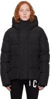 Dsquared2 Black Road Man Down Jacket