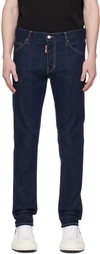 DSQUARED2 NAVY COOL GUY JEANS