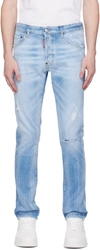 Dsquared2 Blue Cool Guy Jeans In 470 Navy Blue