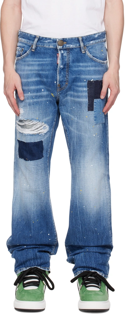 Dsquared2 Blue Roadie Jeans