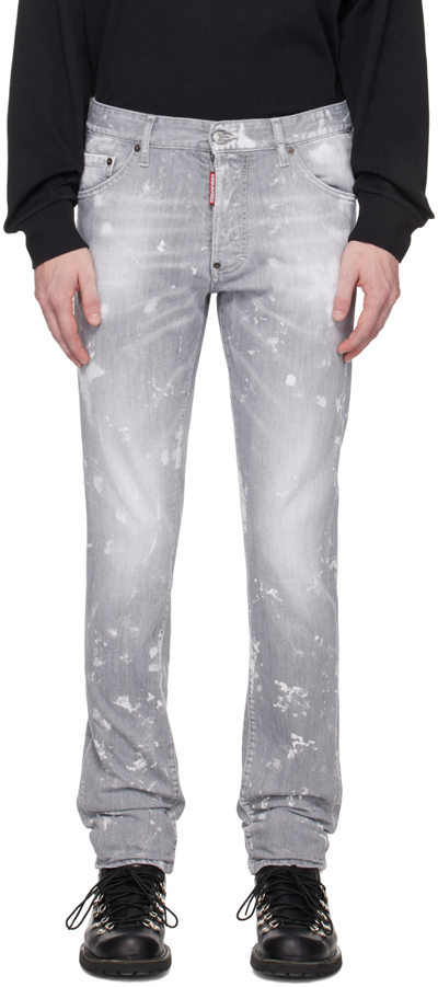 Dsquared2 Gray Cool Guy Jeans In 852 Grey