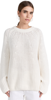 Free People Take Me Home Sweater In White