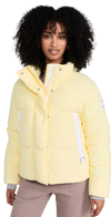 Canada Goose Junction Cropped Puffer In Yellow