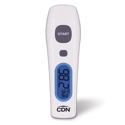 Cdn Non-contact Forehead Thermometer With 1 Second Response In White