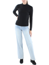 Eileen Fisher Lightweight Knit Turtleneck Top In Black