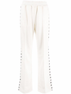 Golden Goose Deluxe Brand Ivory Pants With Elastic Waist In White