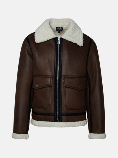 A.p.c. Montone Tommy In Brown