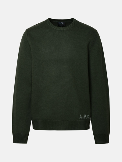 A.p.c. Maglia Edward In Green
