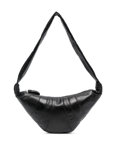 Lemaire Medium Croissant Shoulder Bag In Black