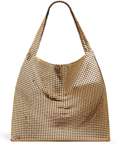 Paco Rabanne Pixel Metallic Tote Bag