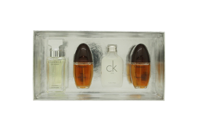 Calvin Klein Mini Set 4pc Gift Set Fragrances 3616303455378 In N/a