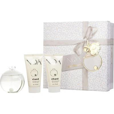 Cacharel Ladies Noa Gift Set Fragrances 3614273920049 In Peach / White