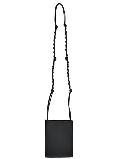 Jil Sander Small Tangle Crossbody Bag In Black