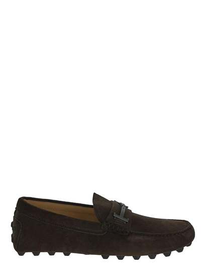 Tod's Gommino Bubble Shoes In Brown