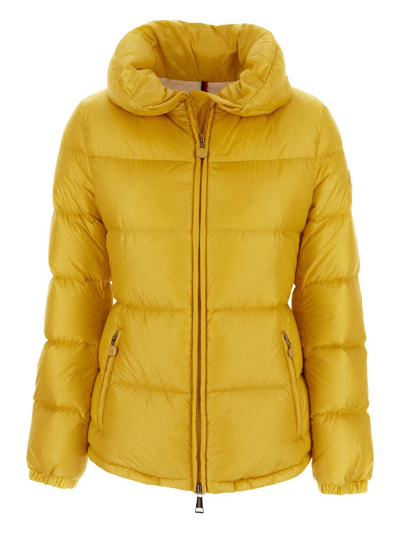 Moncler Douro Down Puffer Jacket In Yellow