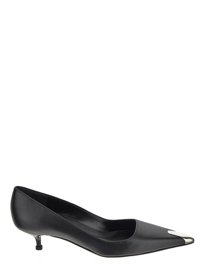 Alexander Mcqueen Punk Pumps In Black  