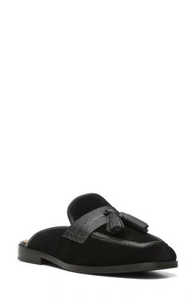 Donald Pliner Bryant Tassel Mule In Black