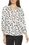 Nydj High-low Crepe Blouse In Southside Park
