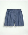 Brooks Brothers Cotton Oxford Gingham Boxers | Light Blue | Size Small