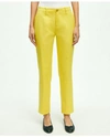 Brooks Brothers Garment Washed Stretch Cotton Chinos | Yellow | Size 2