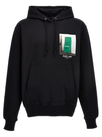 Helmut Lang Photo 6 Cotton Oversized Fit Hoodie In Black
