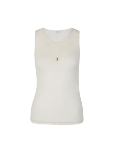 SAINT LAURENT SAINT LAURENT CASSANDRE SLEEVELESS TANK TOP