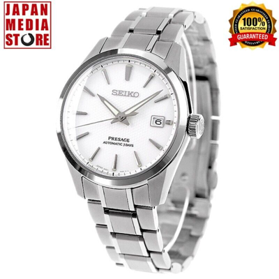 Pre-owned Seiko Presage Sarx115 Sharp Edged Mechanical Automatic Titanium Men Watch Japan