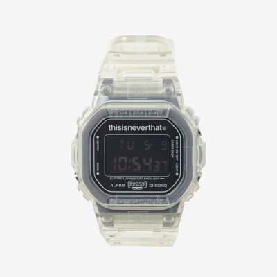 Pre-owned Casio G-shock X Thisisneverthat Dw-5600tint23-7df Skeleton