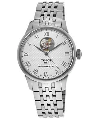 Pre-owned Tissot Le Locle Powermatic 80 Silver Dial Men's Watch T006.407.11.033.02