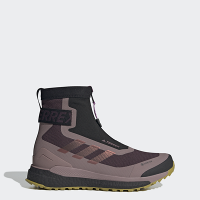 Pre-owned Adidas Originals Terrex Free Hiker Cold.rdy Hiking Boots In Shadow Maroon / Wonder Red