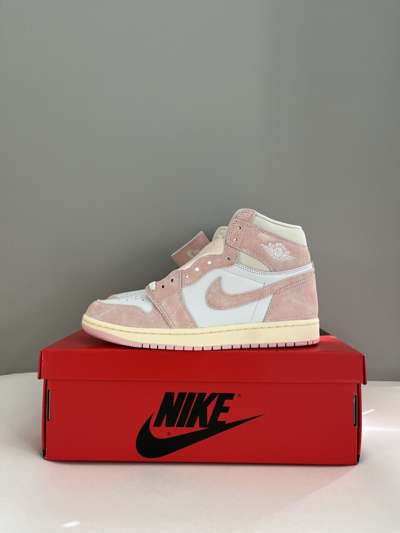 Pre-owned Jordan Size 10w -  1 Retro High Og Washed Pink 2023 In Hand Ready To Ship