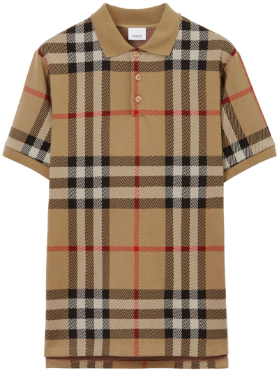 Burberry T-shirts And Polos Beige