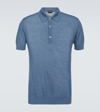 TOM FORD COTTON AND SILK POLO SHIRT