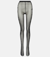 Wolford Black Neon 40 Tights In Black