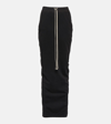 RICK OWENS DRKSHDW PULL ON PILLAR MAXI SKIRT