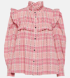 Isabel Marant Étoile Idety Blouse In Pink