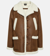 Apc A.p.c. Manteau Clara Clothing In Brown