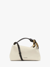 Jw Anderson Corner Leather Bag In Neutrals