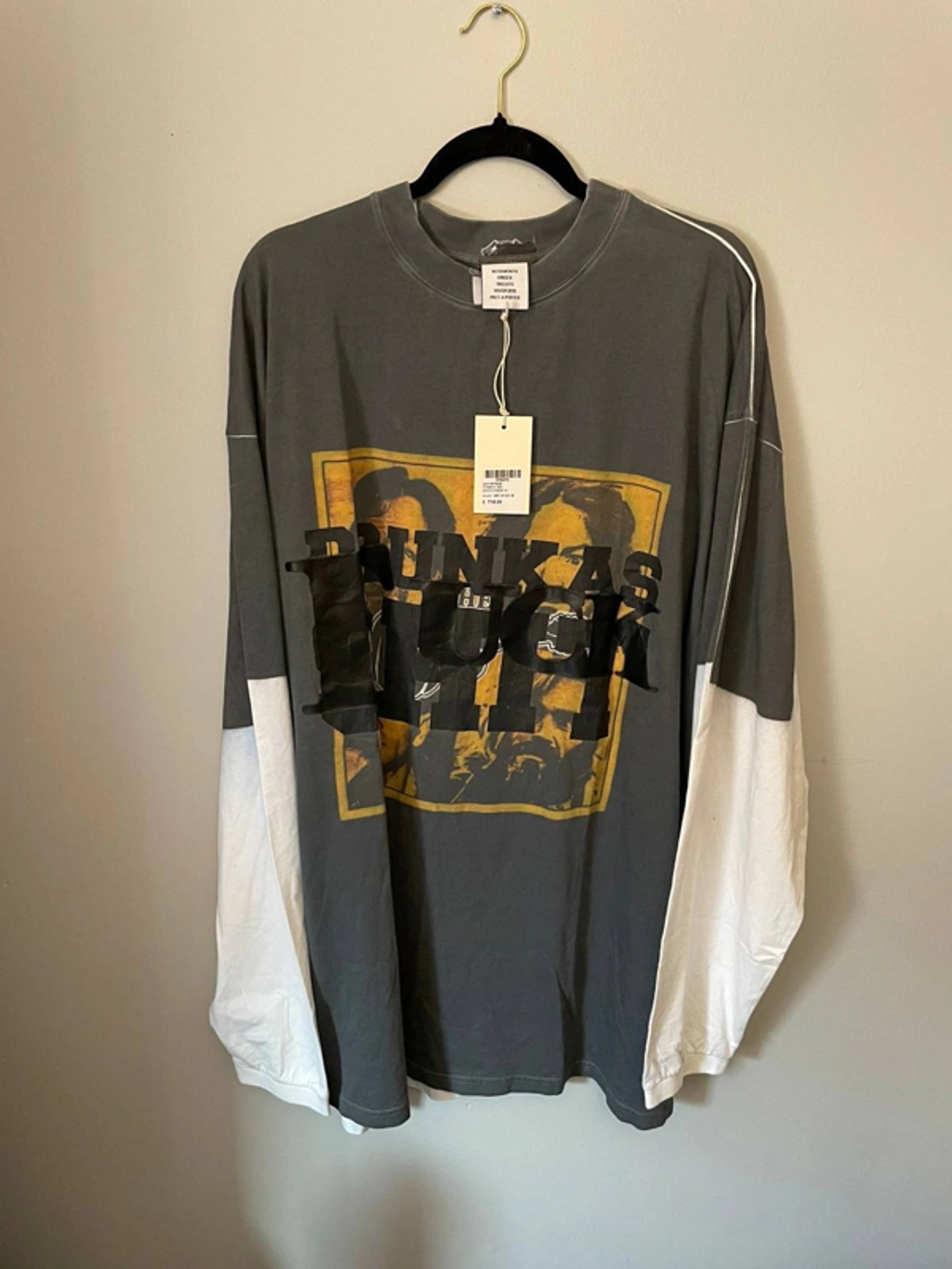 VETEMENTS drinking Tシャツ（Vetements Drinking Problem Tee