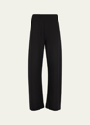 Wardrobe.nyc Bias Cut Pull-on Pants In Black