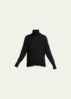 Lisa Yang Heidi Cashmere Turtleneck Sweater In Black