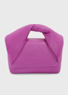Jw Anderson Nano Twister Crossbody Bag In Magenta