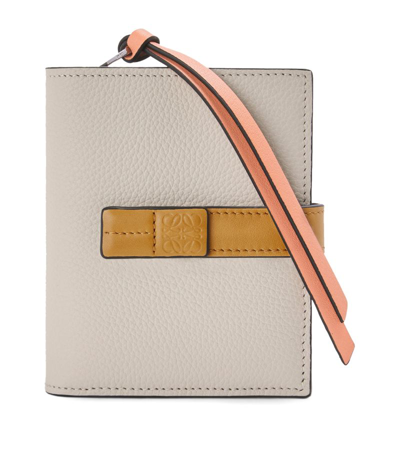 Loewe Leather Zip Wallet In Brown