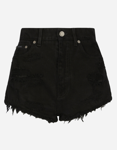 Dolce & Gabbana Denim Shorts In Combined_colour