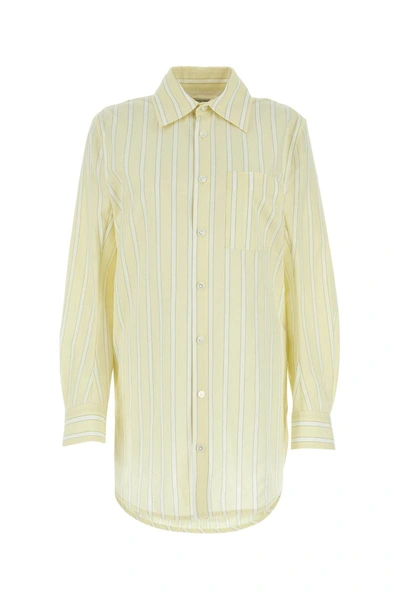 Bottega Veneta Shirts In Yellow