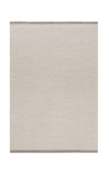 NORDIC KNOTS ZERO BY NORDIC KNOTS; FLATWEAVE AREA RUG IN WARM GRAY; SIZE 8' X 10'